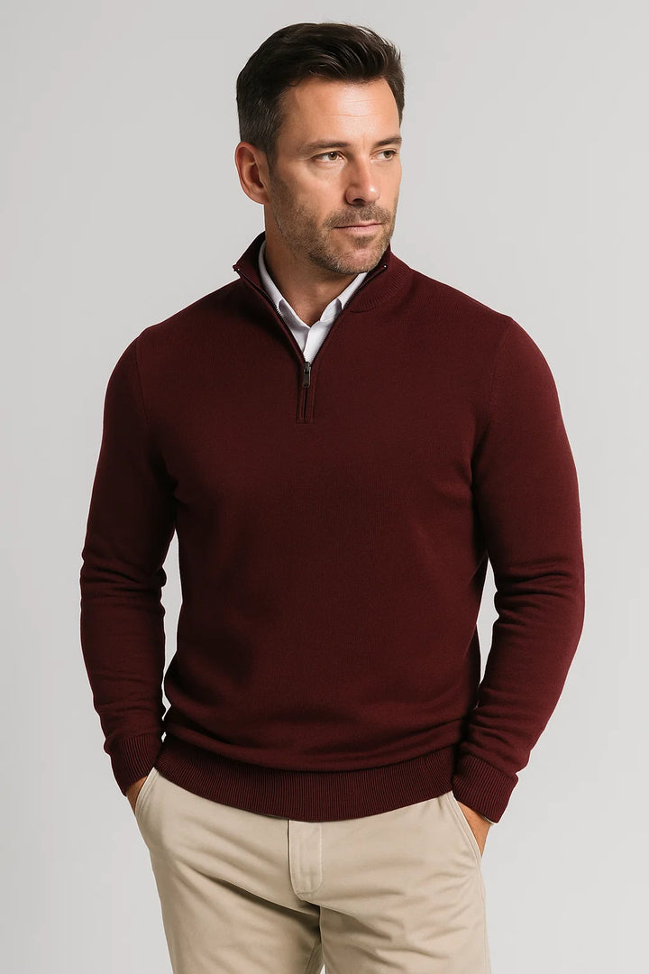 Men's Half Zip Sweater